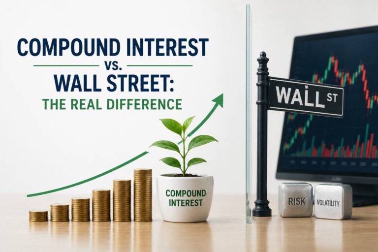 Compound interest vs Wall Street volatility